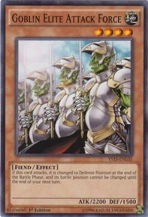 Goblin Elite Attack Force (YS15-ENL05) - Starter Deck: Dark Legion 1st Edition Starter Deck: Dark Legion Yugioh Single  Squirtle Squad Card Shop.