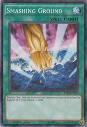 Smashing Ground (Shatterfoil) (YS15-ENL15) - Starter Deck: Dark Legion 1st Edition Starter Deck: Dark Legion Yugioh Single  Squirtle Squad Card Shop.