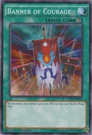 Banner of Courage (YS15-ENL21) - Starter Deck: Dark Legion 1st Edition Starter Deck: Dark Legion Yugioh Single  Squirtle Squad Card Shop.