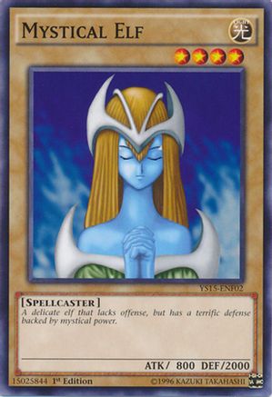 Mystical Elf (YS15-ENF02) - Starter Deck: Saber Force 1st Edition Starter Deck: Saber Force Yugioh Single  Squirtle Squad Card Shop.