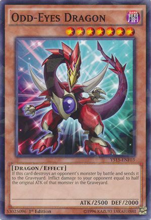 Odd-Eyes Dragon (Shatterfoil) (YS15-ENF03) - Starter Deck: Saber Force 1st Edition Starter Deck: Saber Force Yugioh Single  Squirtle Squad Card Shop.