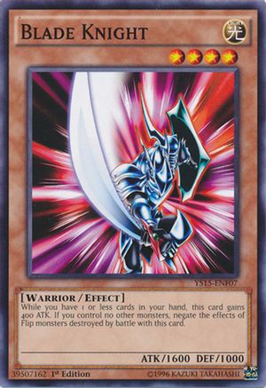 Blade Knight (YS15-ENF07) - Starter Deck: Saber Force 1st Edition Starter Deck: Saber Force Yugioh Single  Squirtle Squad Card Shop.