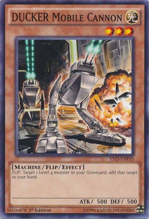 DUCKER Mobile Cannon (YS15-ENF10) - Starter Deck: Saber Force 1st Edition Starter Deck: Saber Force Yugioh Single  Squirtle Squad Card Shop.