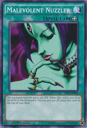 Malevolent Nuzzler (YS15-ENF20) - Starter Deck: Saber Force 1st Edition Starter Deck: Saber Force Yugioh Single  Squirtle Squad Card Shop.