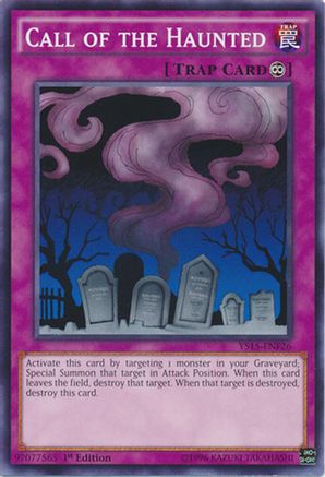Call of the Haunted (YS15-ENF26) - Starter Deck: Saber Force 1st Edition Starter Deck: Saber Force Yugioh Single  Squirtle Squad Card Shop.
