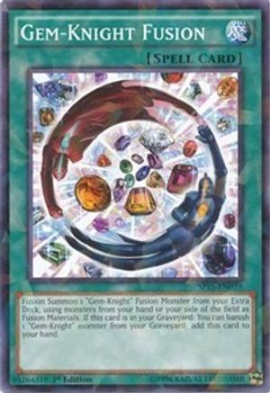 Gem-Knight Fusion (Shatterfoil) (SP15-EN039) - Star Pack ARC-V 1st Edition Star Pack ARC-V Yugioh Single  Squirtle Squad Card Shop.