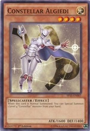 Constellar Algiedi (SP15-EN007) - Star Pack ARC-V 1st Edition Star Pack ARC-V Yugioh Single  Squirtle Squad Card Shop.