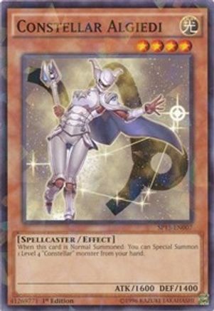 Constellar Algiedi (Shatterfoil) (SP15-EN007) - Star Pack ARC-V 1st Edition Star Pack ARC-V Yugioh Single  Squirtle Squad Card Shop.
