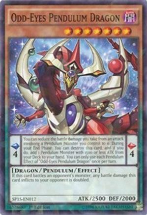 Odd-Eyes Pendulum Dragon (Shatterfoil) (SP15-EN012) - Star Pack ARC-V 1st Edition Star Pack ARC-V Yugioh Single  Squirtle Squad Card Shop.
