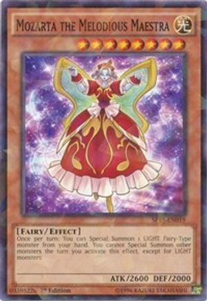Mozarta the Melodious Maestra (Shatterfoil) (SP15-EN019) - Star Pack ARC-V 1st Edition Star Pack ARC-V Yugioh Single  Squirtle Squad Card Shop.