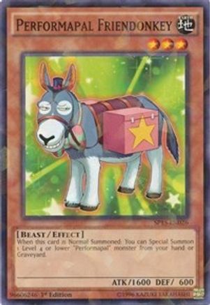 Performapal Friendonkey (Shatterfoil) (SP15-EN026) - Star Pack ARC-V 1st Edition Star Pack ARC-V Yugioh Single  Squirtle Squad Card Shop.