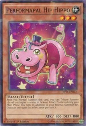 Performapal Hip Hippo (Shatterfoil) (SP15-EN015) - Star Pack ARC-V 1st Edition Star Pack ARC-V Yugioh Single  Squirtle Squad Card Shop.
