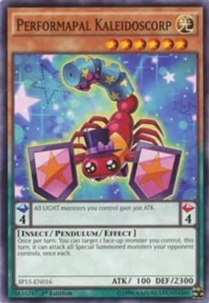 Performapal Kaleidoscorp (SP15-EN016) - Star Pack ARC-V 1st Edition Star Pack ARC-V Yugioh Single  Squirtle Squad Card Shop.