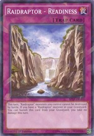 Raidraptor - Readiness (Shatterfoil) (SP15-EN050) - Star Pack ARC-V 1st Edition Star Pack ARC-V Yugioh Single  Squirtle Squad Card Shop.