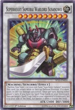 Superheavy Samurai Warlord Susanowo (SP15-EN034) - Star Pack ARC-V 1st Edition Star Pack ARC-V Yugioh Single  Squirtle Squad Card Shop.