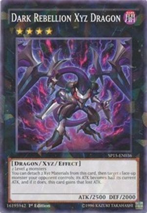 Dark Rebellion Xyz Dragon (Shatterfoil) (SP15-EN036) - Star Pack ARC-V 1st Edition Star Pack ARC-V Yugioh Single  Squirtle Squad Card Shop.