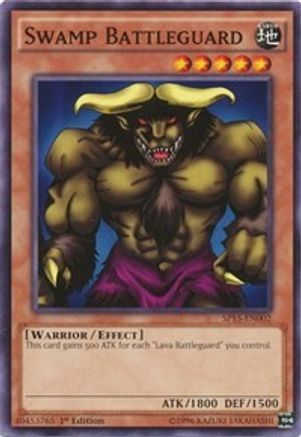 Swamp Battleguard (SP15-EN002) - Star Pack ARC-V 1st Edition Star Pack ARC-V Yugioh Single  Squirtle Squad Card Shop.