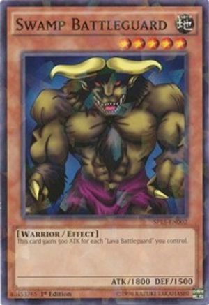 Swamp Battleguard (Shatterfoil) (SP15-EN002) - Star Pack ARC-V 1st Edition Star Pack ARC-V Yugioh Single  Squirtle Squad Card Shop.