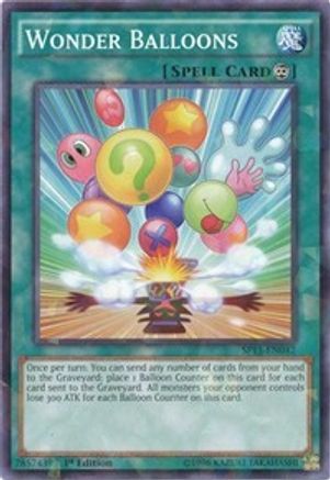 Wonder Balloons (Shatterfoil) (SP15-EN042) - Star Pack ARC-V 1st Edition Star Pack ARC-V Yugioh Single  Squirtle Squad Card Shop.