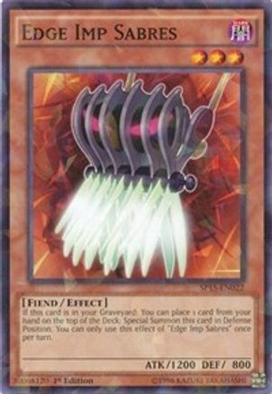 Edge Imp Sabres (Shatterfoil) (SP15-EN022) - Star Pack ARC-V 1st Edition Star Pack ARC-V Yugioh Single  Squirtle Squad Card Shop.