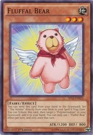 Fluffal Bear (SP15-EN023) - Star Pack ARC-V 1st Edition Star Pack ARC-V Yugioh Single  Squirtle Squad Card Shop.