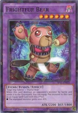 Frightfur Bear (Shatterfoil) (SP15-EN031) - Star Pack ARC-V 1st Edition Star Pack ARC-V Yugioh Single  Squirtle Squad Card Shop.