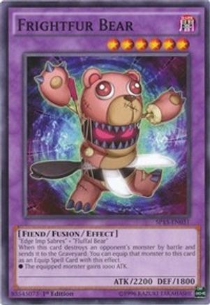 Frightfur Bear (SP15-EN031) - Star Pack ARC-V 1st Edition Star Pack ARC-V Yugioh Single  Squirtle Squad Card Shop.