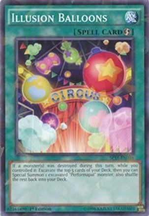Illusion Balloons (Shatterfoil) (SP15-EN044) - Star Pack ARC-V 1st Edition Star Pack ARC-V Yugioh Single  Squirtle Squad Card Shop.