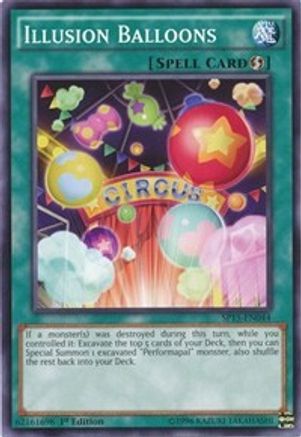 Illusion Balloons (SP15-EN044) - Star Pack ARC-V 1st Edition Star Pack ARC-V Yugioh Single  Squirtle Squad Card Shop.