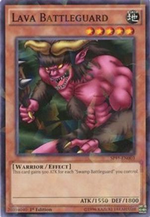 Lava Battleguard (Shatterfoil) (SP15-EN003) - Star Pack ARC-V 1st Edition Star Pack ARC-V Yugioh Single  Squirtle Squad Card Shop.