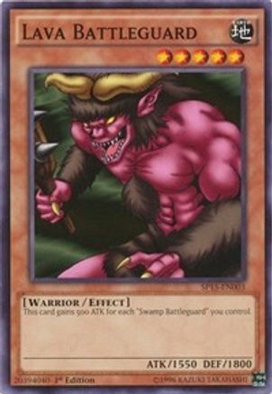 Lava Battleguard (SP15-EN003) - Star Pack ARC-V 1st Edition Star Pack ARC-V Yugioh Single  Squirtle Squad Card Shop.