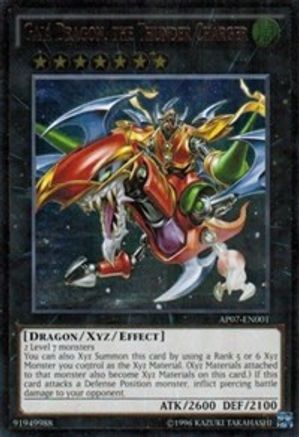 Gaia Dragon, the Thunder Charger (UTR) (AP07-EN001) - Astral Pack 7 Unlimited Astral Pack 7 Yugioh Single  Squirtle Squad Card Shop.