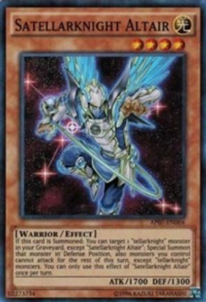 Satellarknight Altair (AP07-EN004) - Astral Pack 7 Unlimited Astral Pack 7 Yugioh Single  Squirtle Squad Card Shop.