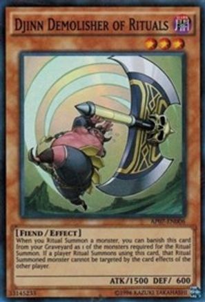 Djinn Demolisher of Rituals (AP07-EN006) - Astral Pack 7 Unlimited Astral Pack 7 Yugioh Single  Squirtle Squad Card Shop.
