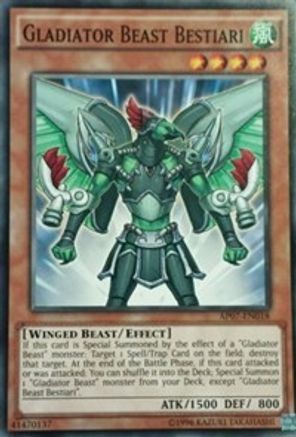 Gladiator Beast Bestiari (AP07-EN018) - Astral Pack 7 Unlimited Astral Pack 7 Yugioh Single  Squirtle Squad Card Shop.
