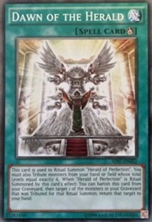 Dawn of the Herald (AP07-EN022) - Astral Pack 7 Unlimited Astral Pack 7 Yugioh Single  Squirtle Squad Card Shop.