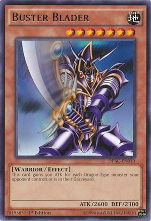 Buster Blader (DPBC-EN010) - Duelist Pack: Battle City 1st Edition Duelist Pack: Battle City Yugioh Single  Squirtle Squad Card Shop.
