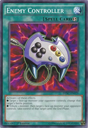 Enemy Controller (DPBC-EN019) - Duelist Pack: Battle City 1st Edition Duelist Pack: Battle City Yugioh Single  Squirtle Squad Card Shop.