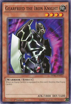 Gearfried the Iron Knight (DPBC-EN022) - Duelist Pack: Battle City 1st Edition Duelist Pack: Battle City Yugioh Single  Squirtle Squad Card Shop.