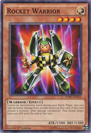 Rocket Warrior (DPBC-EN023) - Duelist Pack: Battle City 1st Edition Duelist Pack: Battle City Yugioh Single  Squirtle Squad Card Shop.