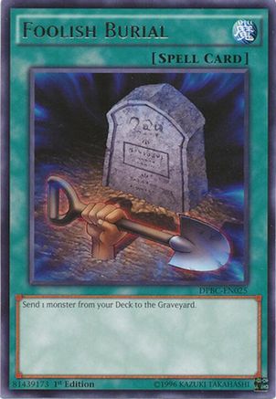 Foolish Burial (DPBC-EN025) - Duelist Pack: Battle City 1st Edition Duelist Pack: Battle City Yugioh Single  Squirtle Squad Card Shop.
