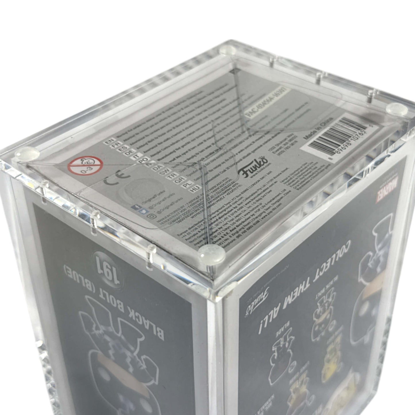 EVORETRO Acrylic Case Display for Standard size 4" Funko Pop Pack of 1 EVORETRO Canada Funko Pop Protectors  Squirtle Squad Card Shop.