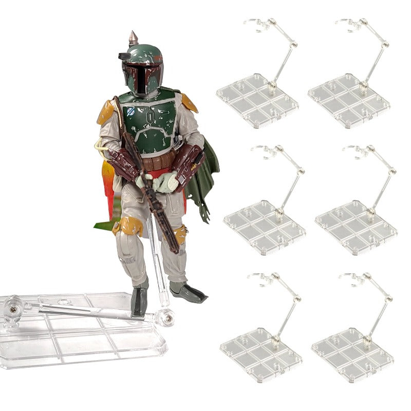 EVORETRO Articulated Plastic Stands for 3.75 and 6 Inches Action Figure EVORETRO Canada Figurine Protectors  Squirtle Squad Card Shop.