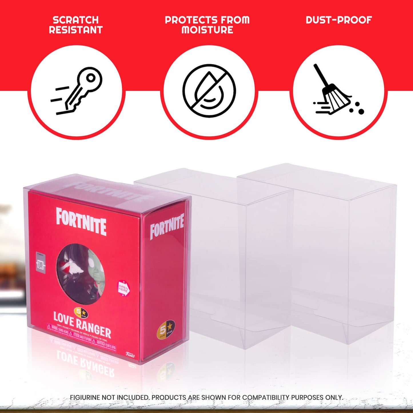 EVORETRO 5-Star Funko Pop Protector Case EVORETRO Canada Funko Pop Protectors  Squirtle Squad Card Shop.