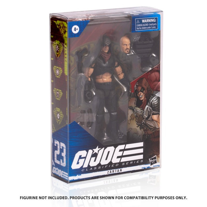 G.I. Joe Classified Series - EVORETRO PET Protector 0.40MM - Pack of 10 EVORETRO Canada Figurine Protectors  Squirtle Squad Card Shop.