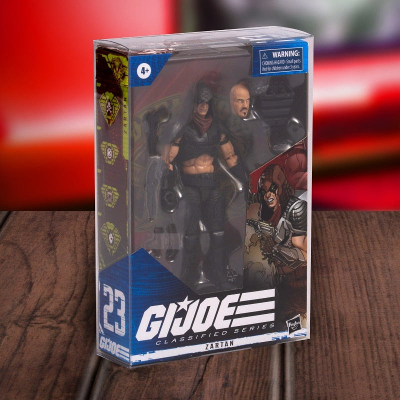 G.I. Joe Classified Series - EVORETRO PET Protector 0.40MM - Pack of 10 EVORETRO Canada Figurine Protectors  Squirtle Squad Card Shop.