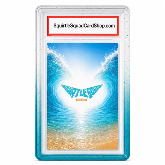 SLAB GUARDS - TURQUOISE / CLEAR - CLEAR RADIANT - HARD Squirtle Squad Card Shop.   Squirtle Squad Card Shop.