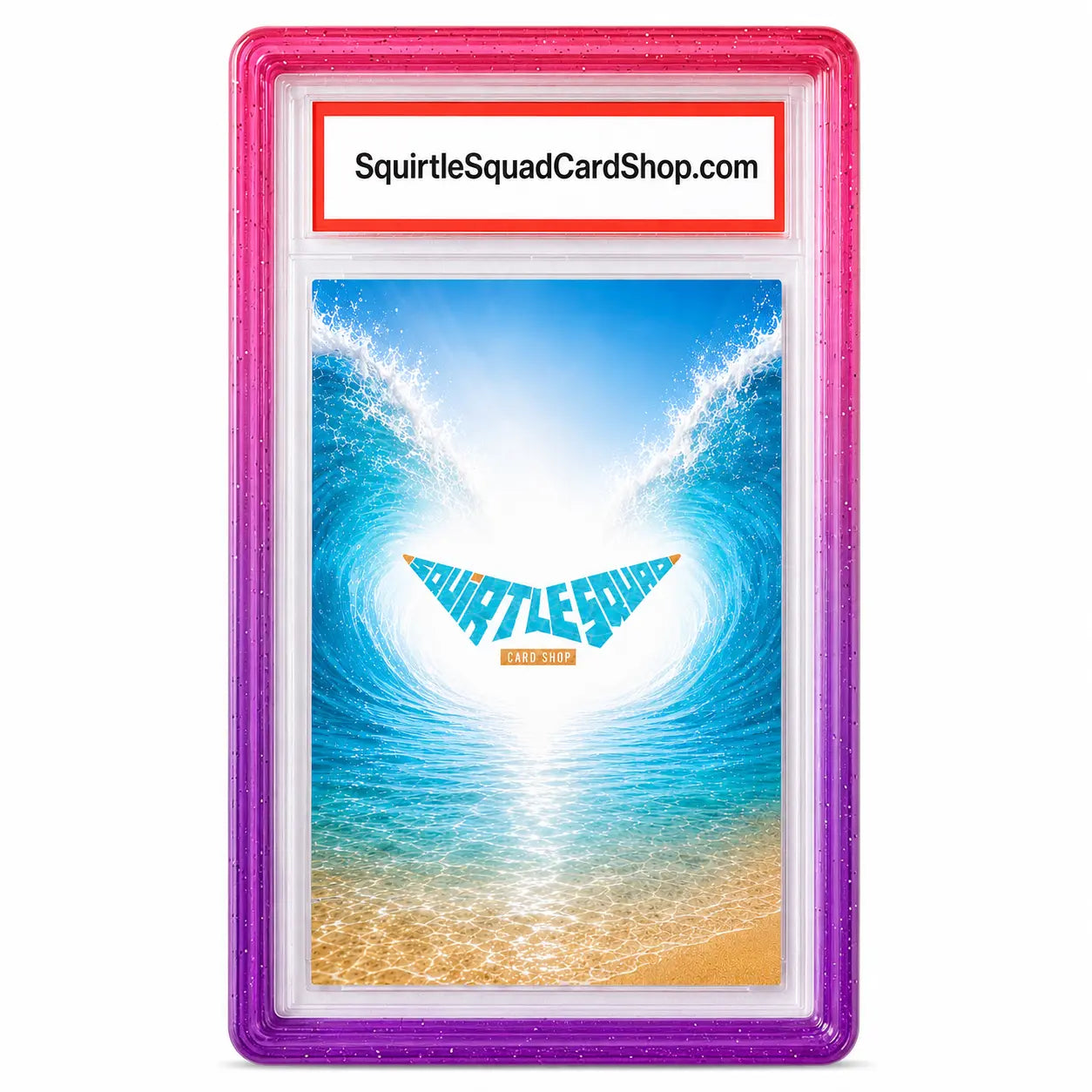 SLAB GUARDS - PURPLE / PINK - CLEAR RADIANT - HARD Squirtle Squad Card Shop.   Squirtle Squad Card Shop.