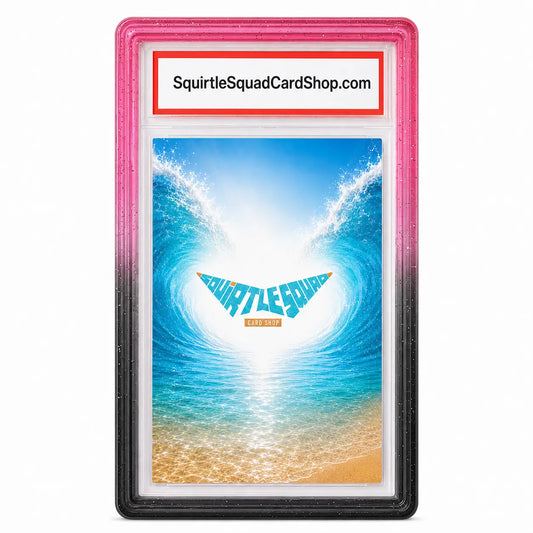 SLAB GUARDS - TURQUOISE / CLEAR - CLEAR RADIANT - HARD Squirtle Squad Card Shop.   Squirtle Squad Card Shop.