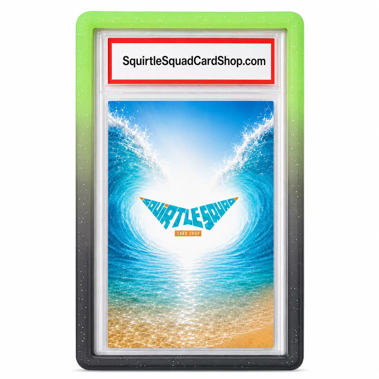 SLAB GUARDS - GREEN - RADIANT/GRADIANT - SILICONE Squirtle Squad Card Shop.   Squirtle Squad Card Shop.